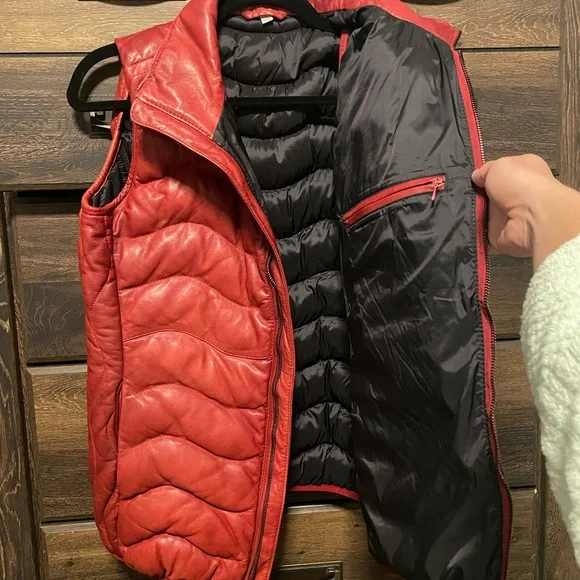 Scully Butter Leather Vest - Picture 4 of 6